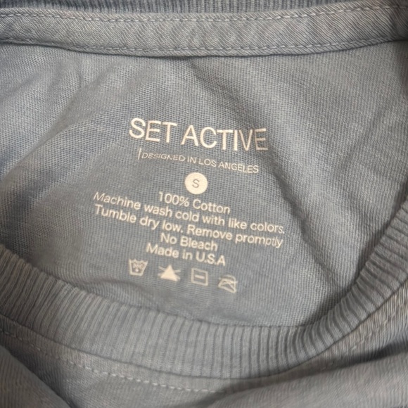Set Active Blue T-Shirt - Picture 4 of 4